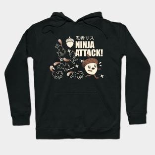 Ninja Attack by Tobe Fonseca Hoodie